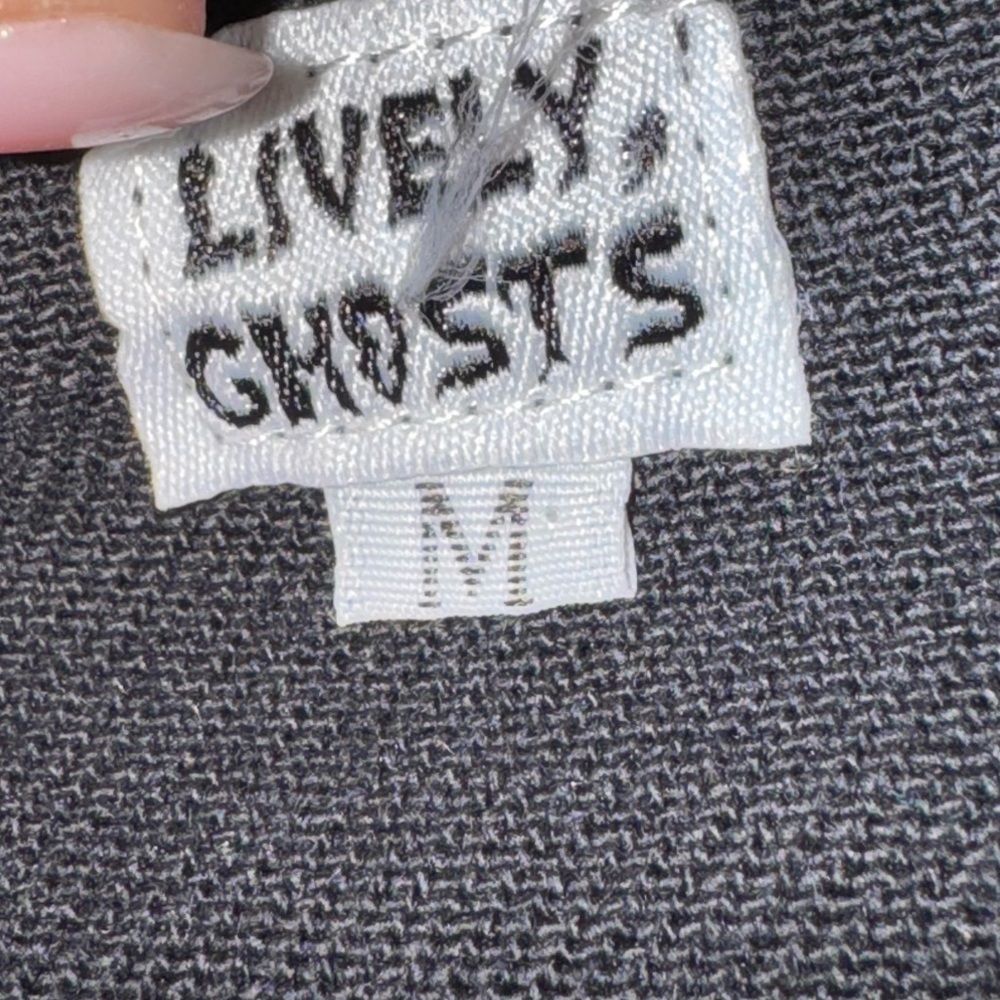 Lively Ghosts Ghost Town Jeans Jacket NWOT - Picture 7 of 10